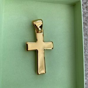 Ross-Simons gold tone cross